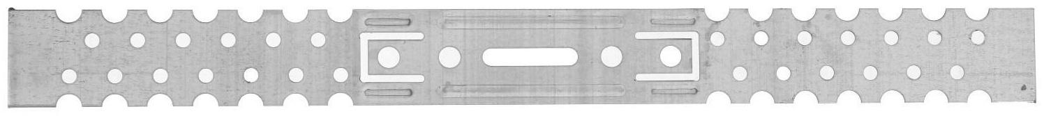 Подвес прямой ТУНДРА krep, 290x27х0.8 мм