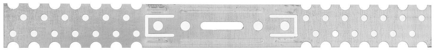 Подвес прямой ТУНДРА krep, 290x27х0.9 мм