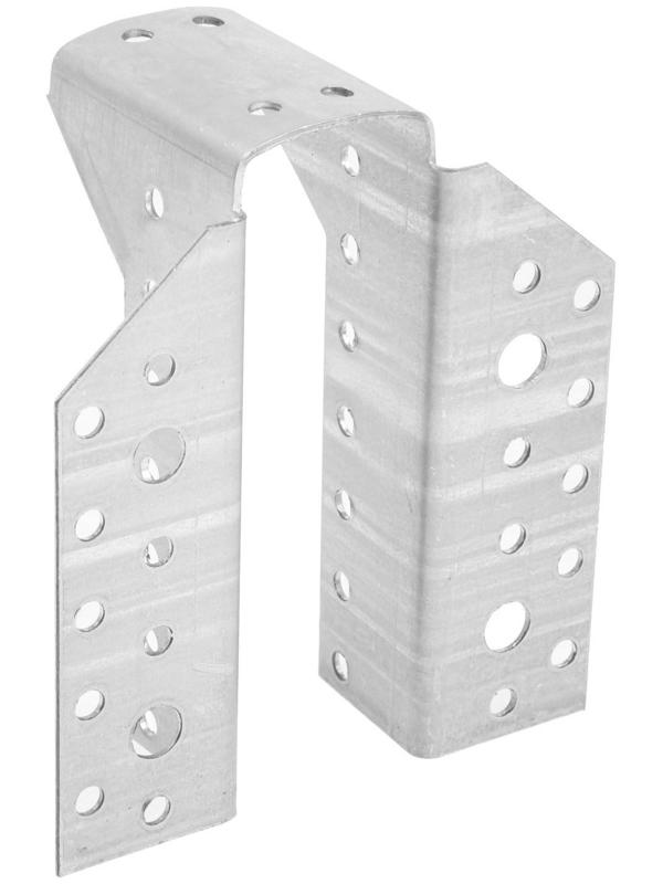 Опора бруса раскрытая ТУНДРА krep, 40х110х76х2 мм, в упаковке 10 шт.