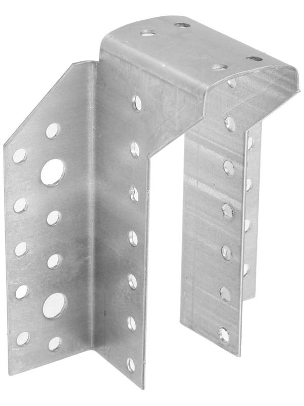 Опора бруса раскрытая ТУНДРА krep, 40х110х76х2 мм, в упаковке 10 шт.