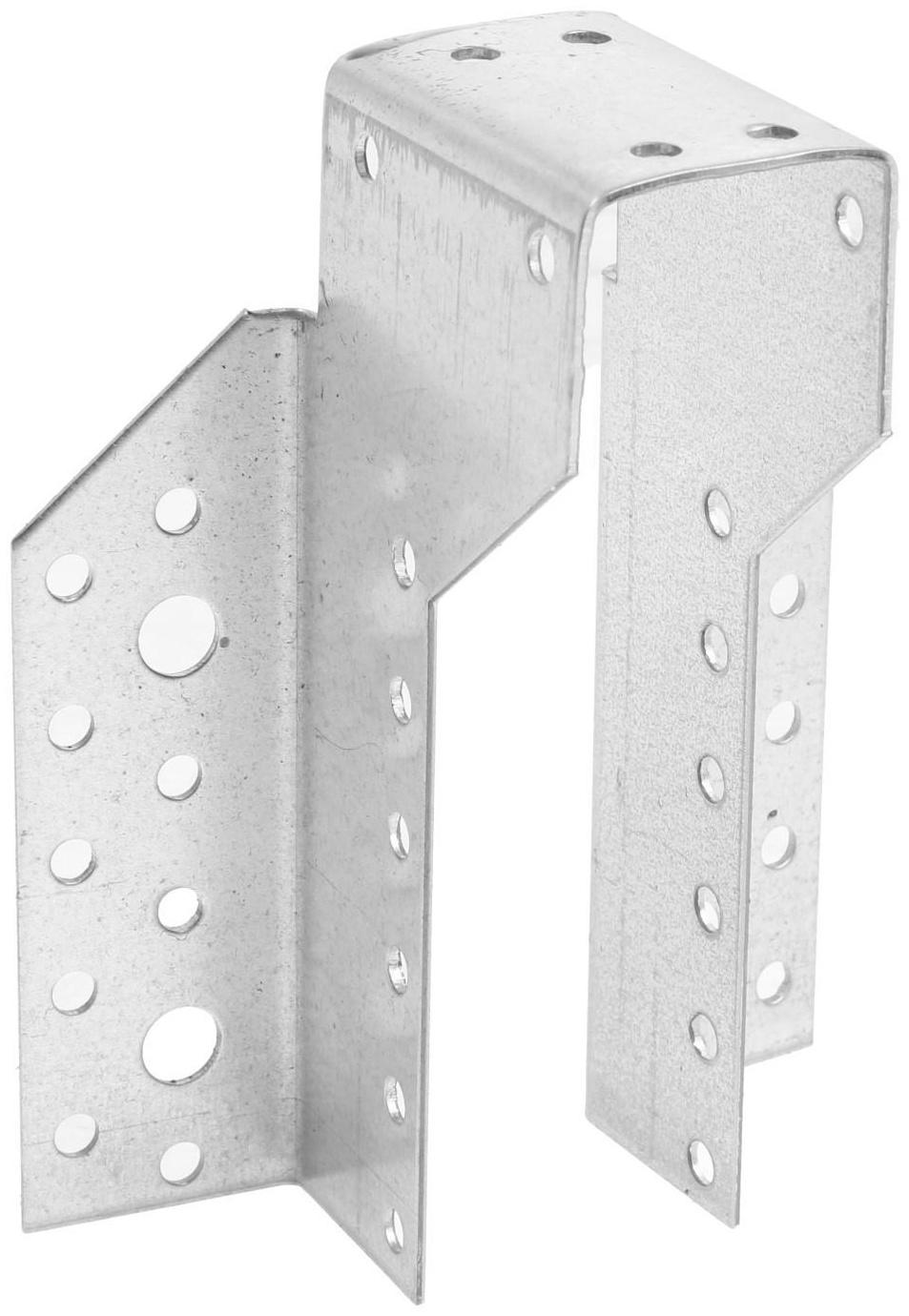 Опора бруса раскрытая ТУНДРА krep, 40х170х76х2 мм, в упаковке 10 шт.