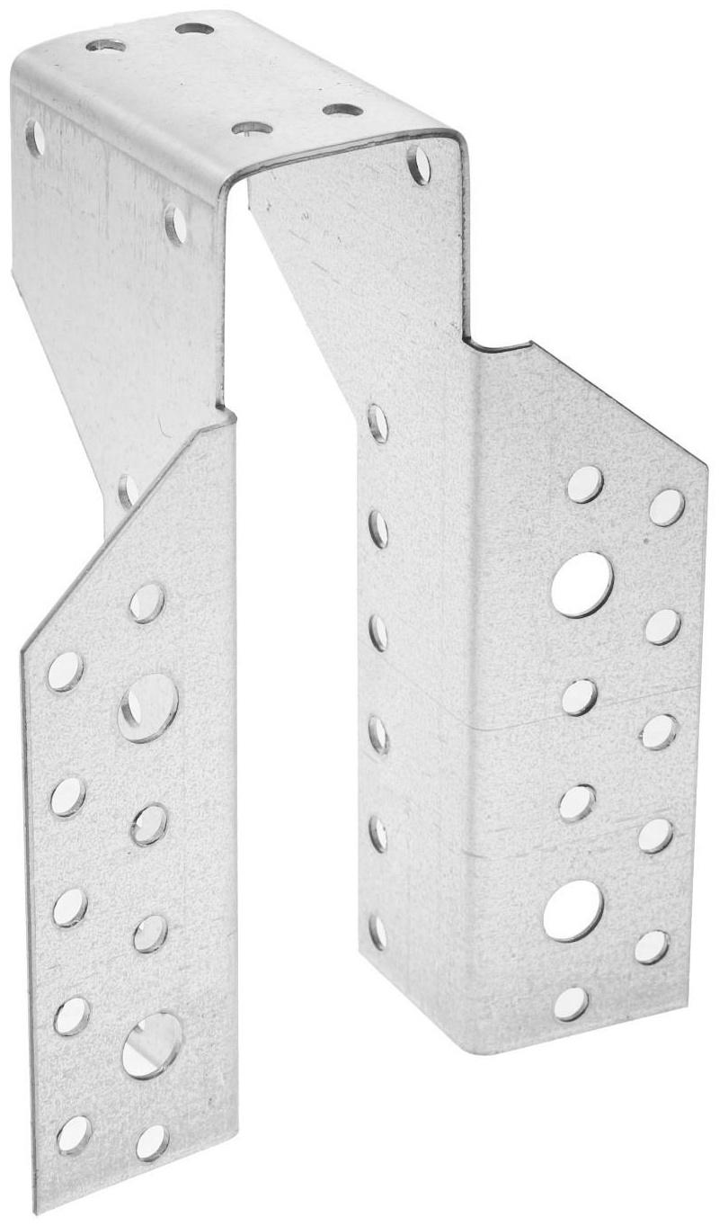 Опора бруса раскрытая ТУНДРА krep, 40х170х76х2 мм, в упаковке 10 шт.