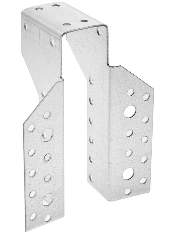 Опора бруса раскрытая ТУНДРА krep, 40х170х76х2 мм, в упаковке 10 шт.