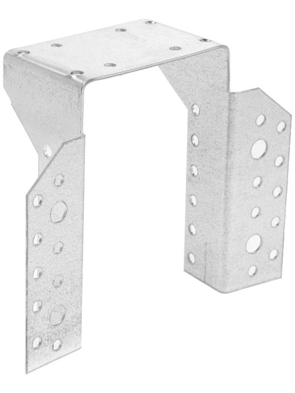 Опора бруса раскрытая ТУНДРА krep, 100х160х76х2 мм, в упаковке 10 шт.