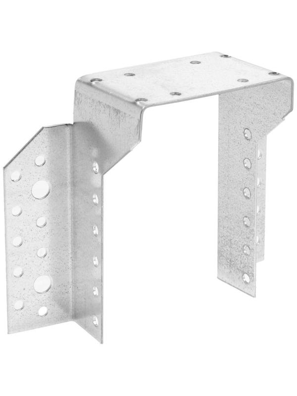 Опора бруса раскрытая ТУНДРА krep, 100х160х76х2 мм, в упаковке 10 шт.