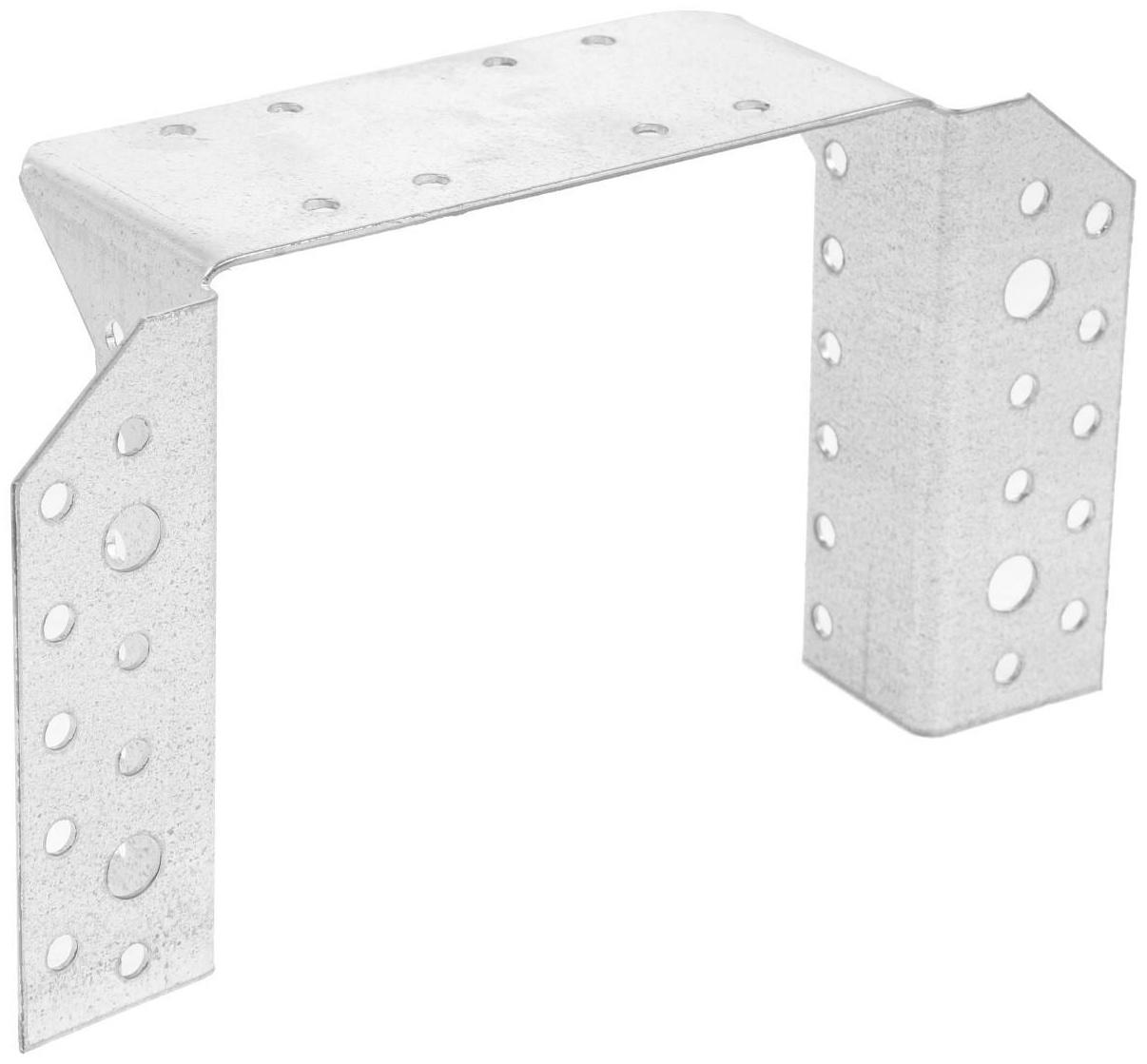 Опора бруса раскрытая ТУНДРА krep, 150х150х76х2 мм, в упаковке 10 шт.