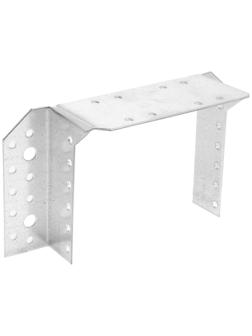 Опора бруса раскрытая ТУНДРА krep, 150х150х76х2 мм, в упаковке 10 шт.