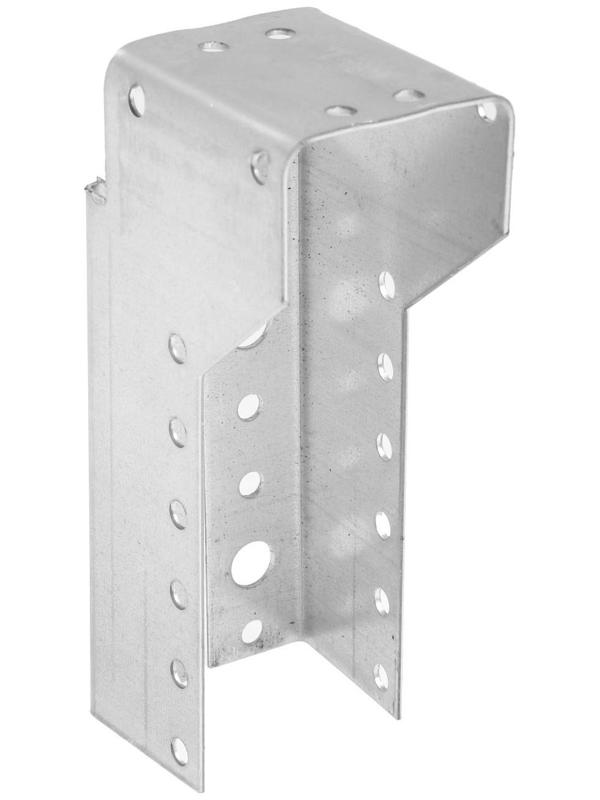 Опора бруса закрытая ТУНДРА krep, 50х165х76х2 мм, в упаковке 10 шт.