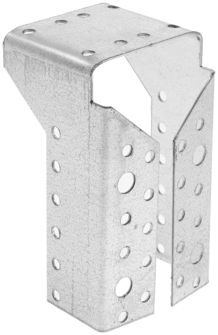 Опора бруса закрытая ТУНДРА krep, 75х150х76х2 мм, в упаковке 10 шт.