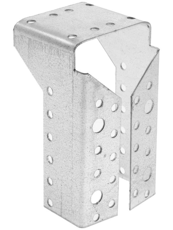 Опора бруса закрытая ТУНДРА krep, 75х150х76х2 мм, в упаковке 10 шт.