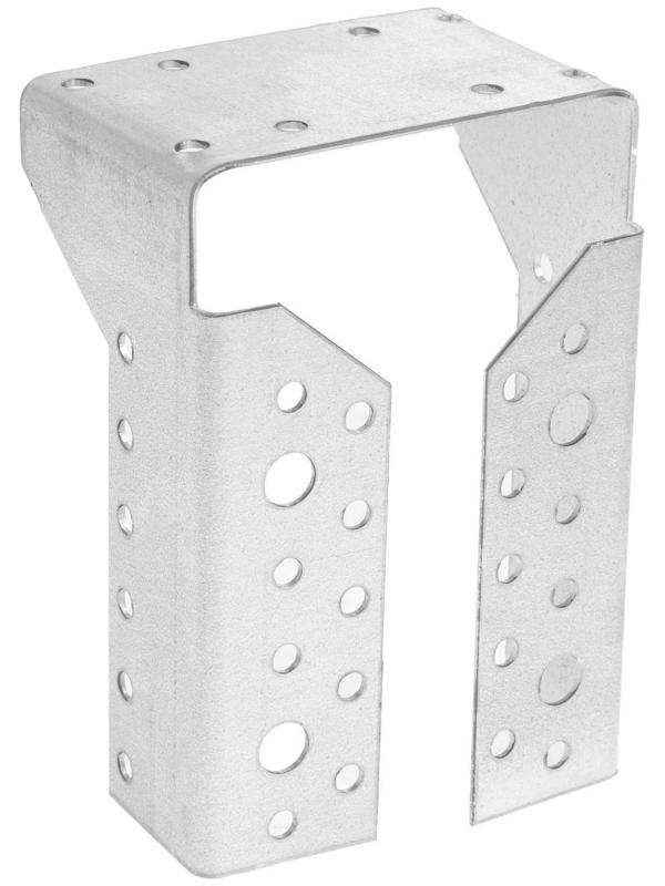 Опора бруса закрытая ТУНДРА krep, 100х160х76х2 мм, в упаковке 10 шт.