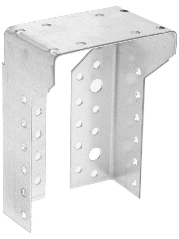 Опора бруса закрытая ТУНДРА krep, 100х160х76х2 мм, в упаковке 10 шт.