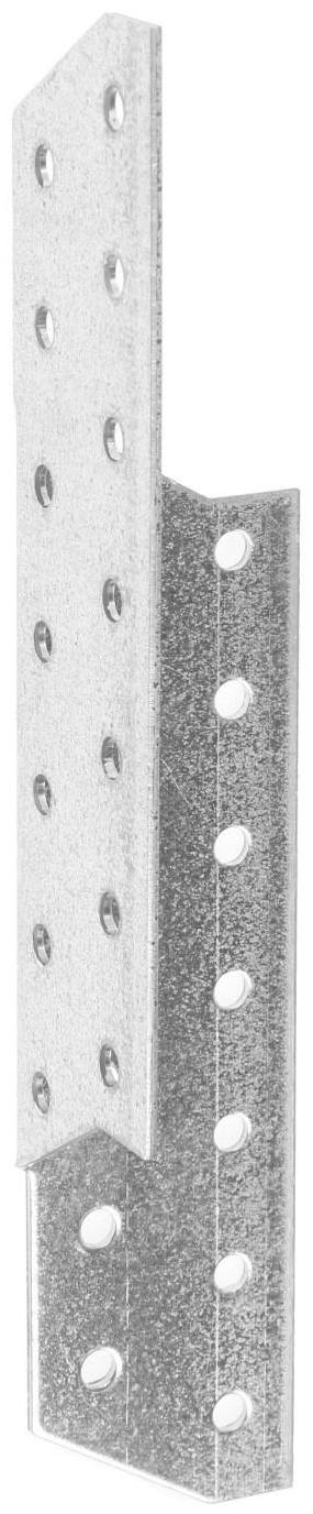 Держатель балки правый ТУНДРА krep, 43х210х43х2 мм