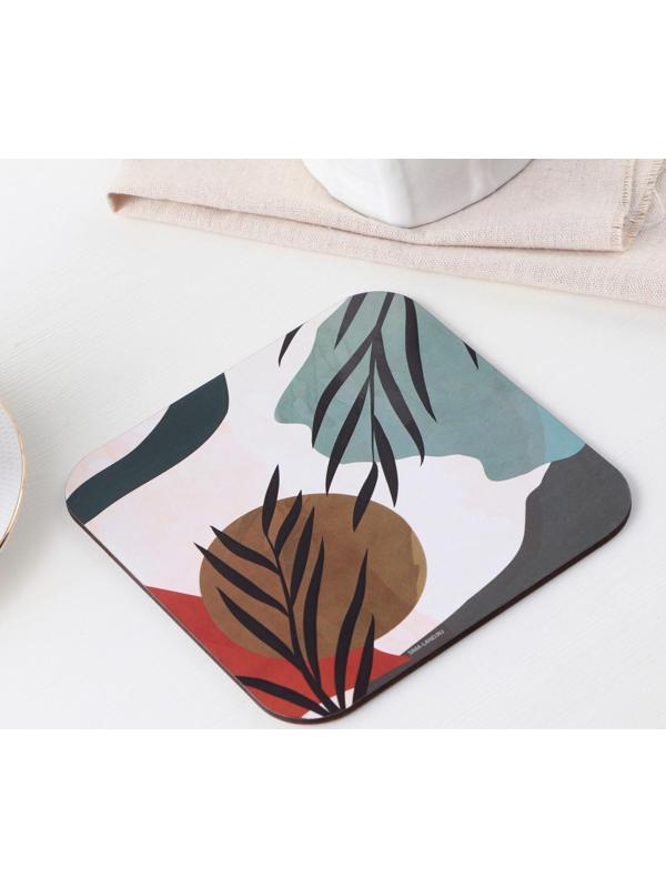 Подставка под горячее квадратная «Абстракция», 15х15 см