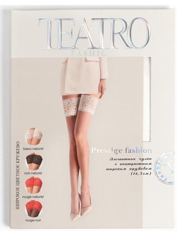 Чулки женские PRESTIGE 20 Fashion, цвет blanc-melon, размер 4