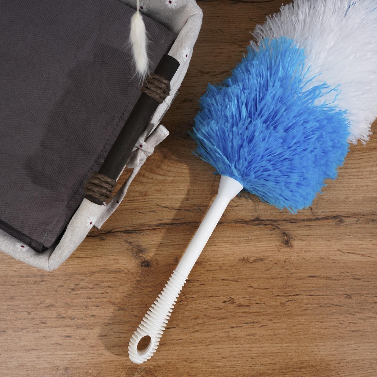 Щётка для удаления пыли Доляна «Небо», 2 цвета, микрофибра, 61 см