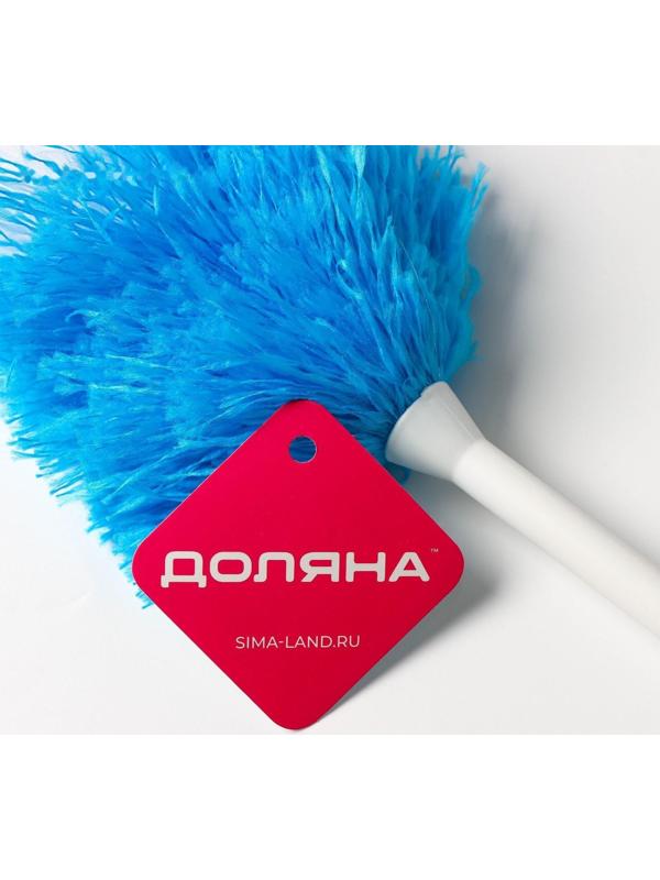 Щётка для удаления пыли Доляна «Небо», 2 цвета, микрофибра, 61 см