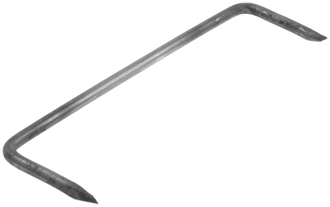 Скоба строительная, ТУНДРА, 8х250х80 мм,  1 шт.