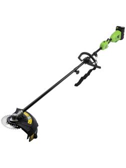 Триммер аккумуляторный DEKO DKTR40, 2 в 1, 40 В, Li-Ion, 2х2 ач, 6400 об/мин, до 30 мин