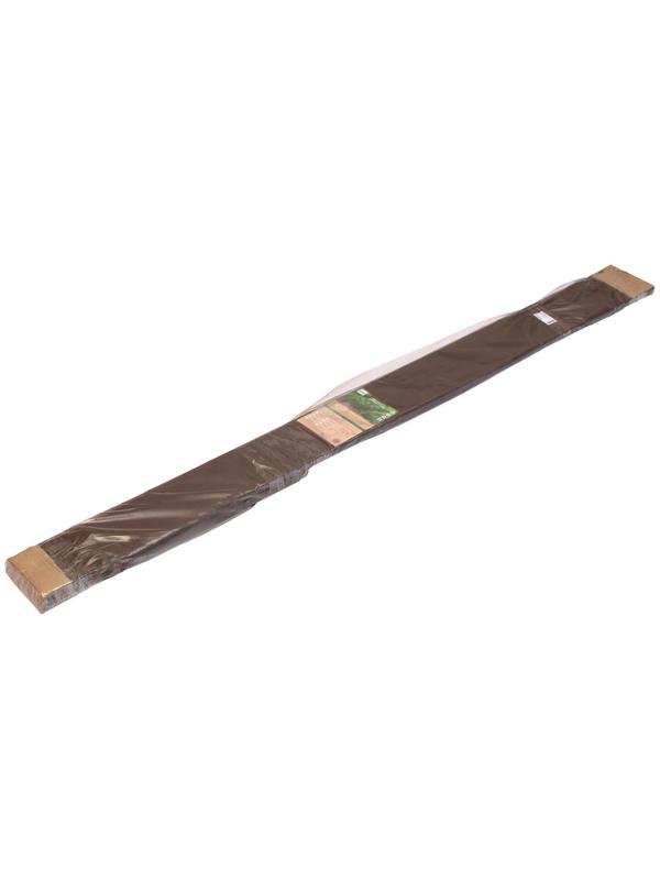 Грядка оцинкованная, 195 × 70 × 15 см, коричневая, Greengo