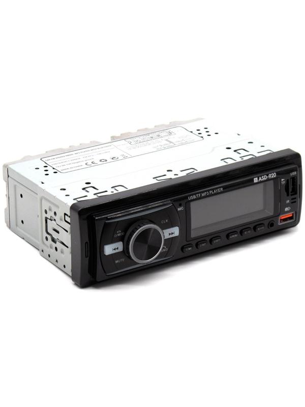 Магнитола автомобильная Вымпел ASD-920  FM/USB/AUX/bluetooth, пульт управления