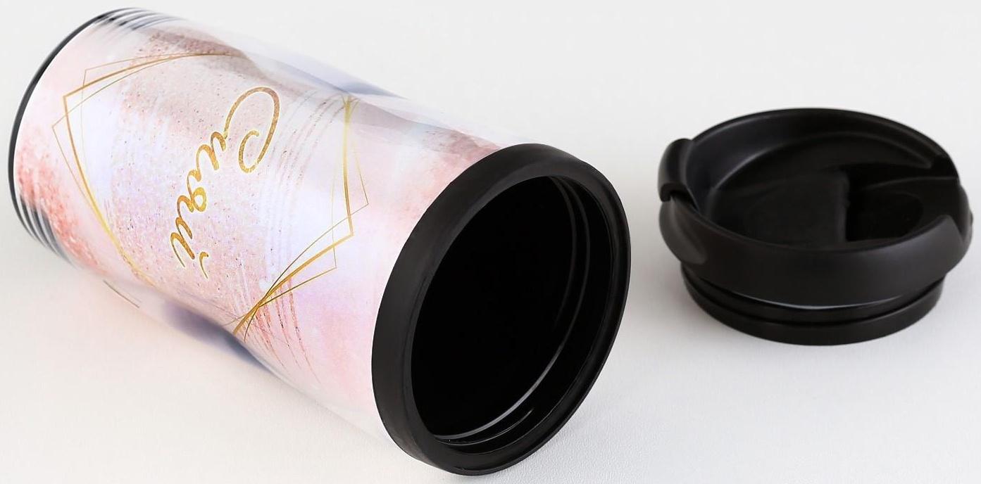 Термокружка со вставкой 