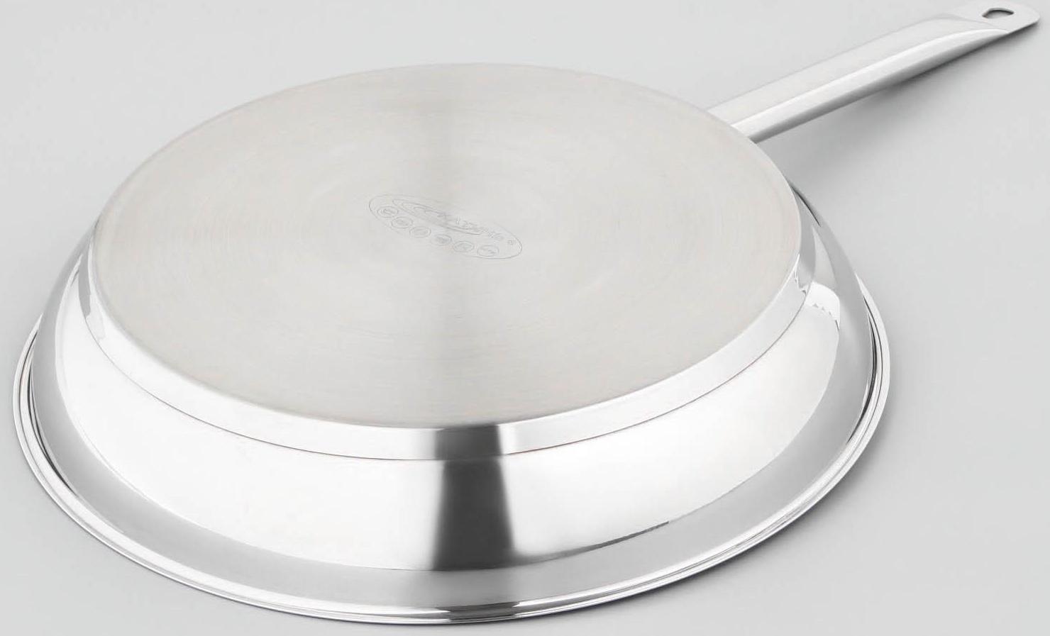 Сковорода «Общепит», d=34 см, корпус 0,6 мм, дно ТРС 3,5 мм