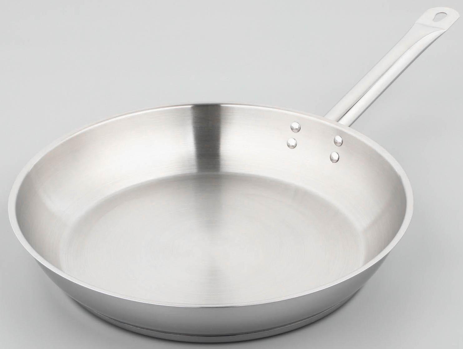 Сковорода «Общепит», d=34 см, корпус 0,6 мм, дно ТРС 3,5 мм