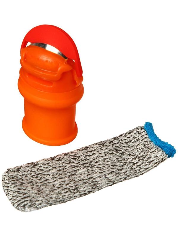 Напальчник с лезвием + 1 защитный напальчник, для сбора урожая