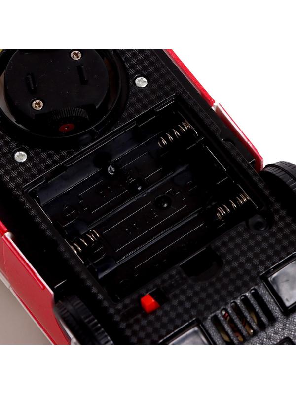 Робот «Ретро автобус», световые и звуковые эффекты, трансформируется