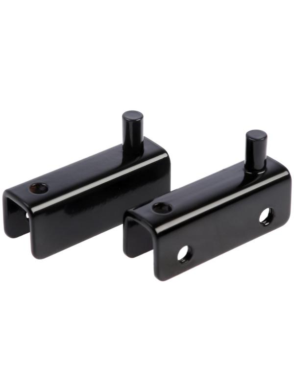 Петля для стеклянных дверей, цвет черный