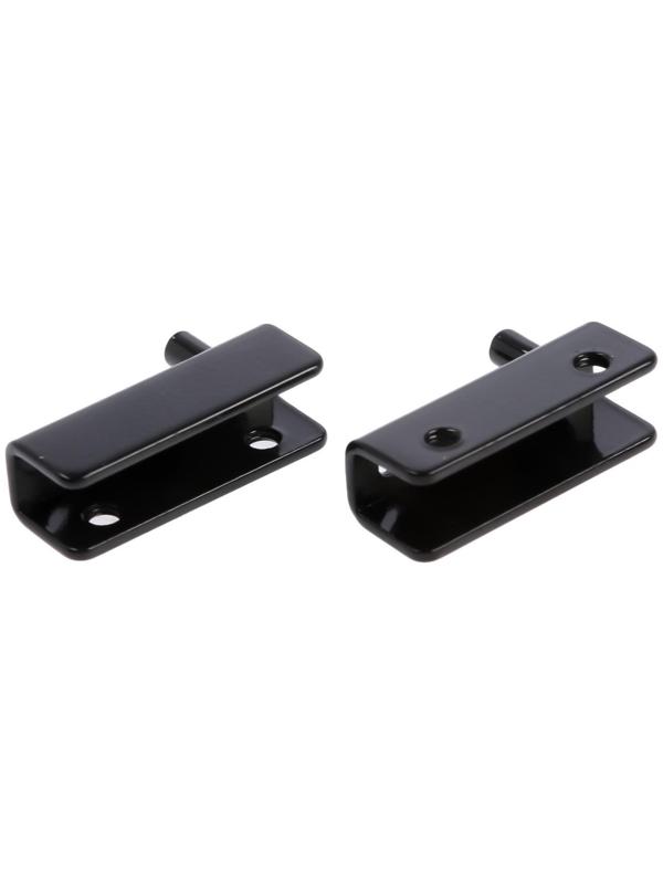 Петля для стеклянных дверей, цвет черный