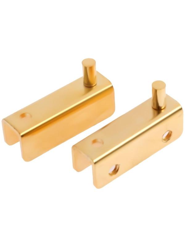 Петля для стеклянных дверей, цвет золото