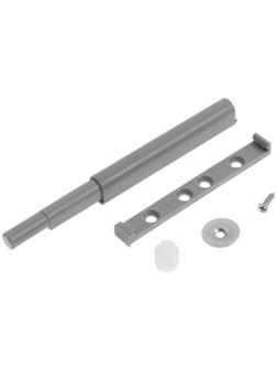 Толкатель Push-to-Open, магнитный, скрытого монтажа, цвет серый