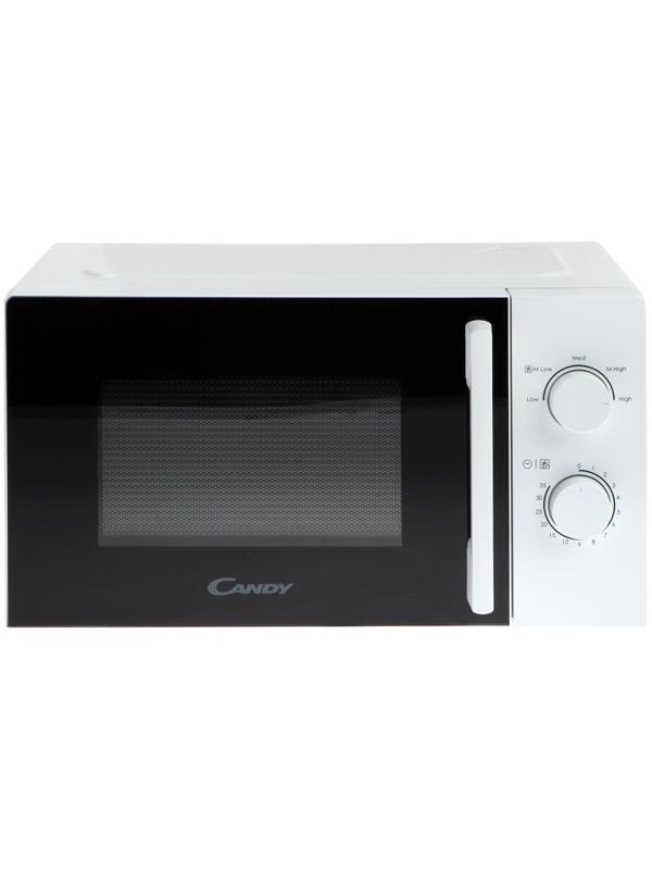 Микроволновая печь Candy  CMW20SMWLI-07, 700 Вт, 20 л, 6 режимов, бело-чёрная