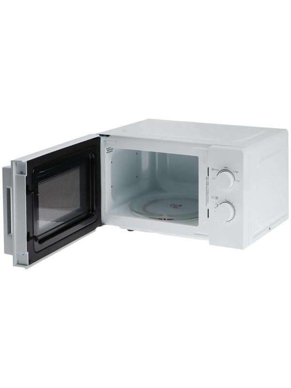 Микроволновая печь Candy  CMW20SMWLI-07, 700 Вт, 20 л, 6 режимов, бело-чёрная