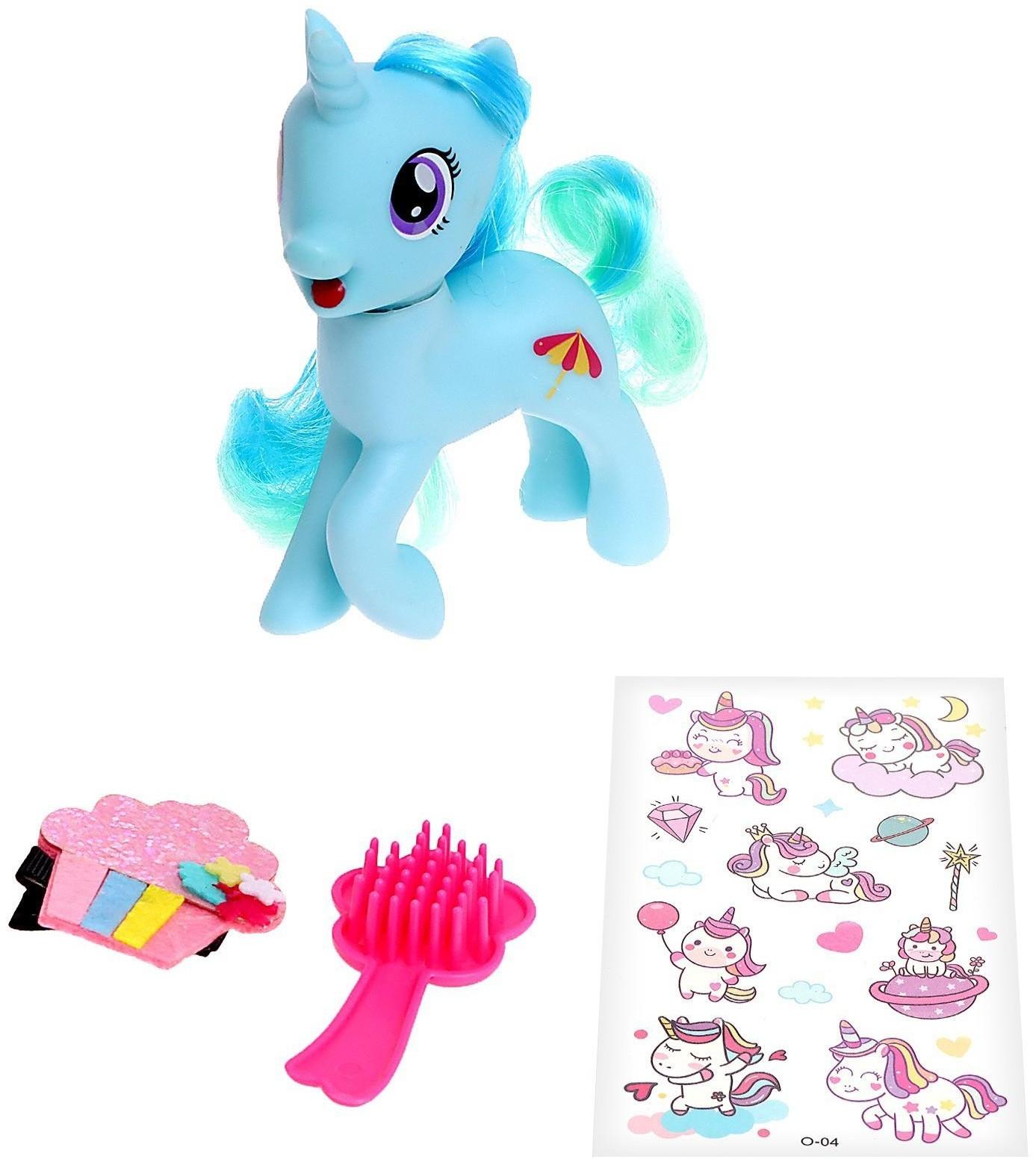 Игрушка «Радужный пони», цвета МИКС