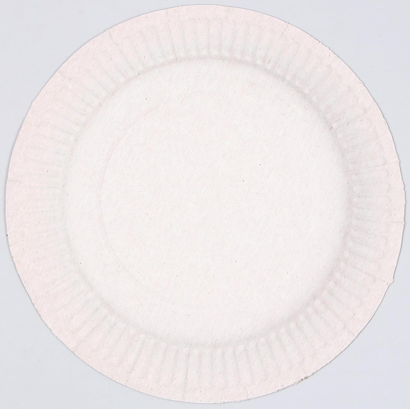 Тарелка бумажная 