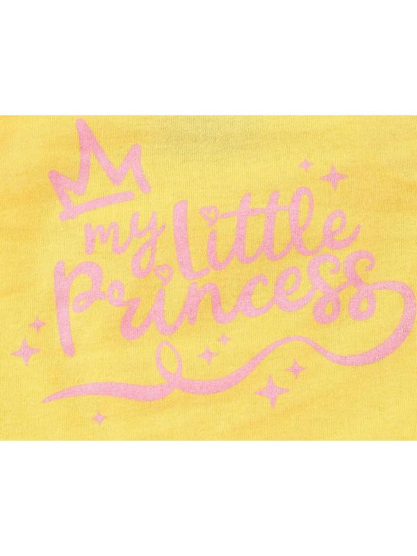 Платье для собак кулирка, XS (ДС 24, ОШ 32-36, ОГ 34-38), Желтое