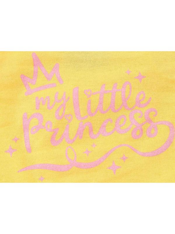 Платье для собак кулирка, S (ДС 27, ОШ 32-36, ОГ 38-42), Желтое