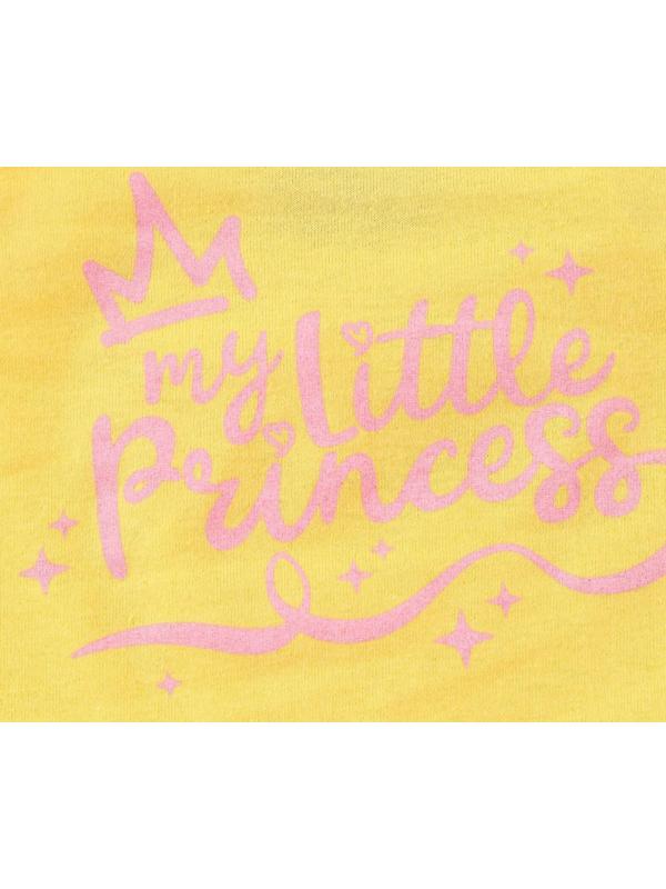 Платье для собак кулирка, М (ДС 30, ОШ 34-38, ОГ 40-44), Желтое