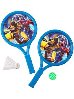 Набор игровой, ракетки, воланчик и мячик, Транформеры