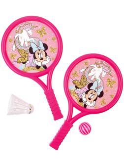 Набор игровой, ракетки, воланчик и мячик, Минни Маус, Disney