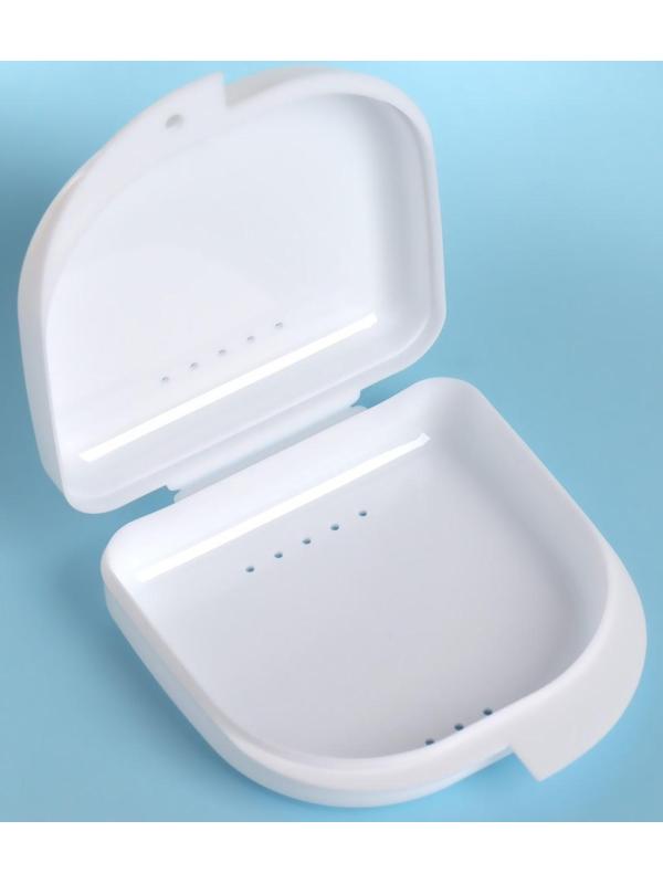 Контейнер для хранения протезов, 8,5 × 8 × 2,7 см, цвет МИКС