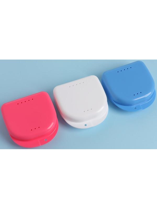 Контейнер для хранения протезов, 8,5 × 8 × 2,7 см, цвет МИКС