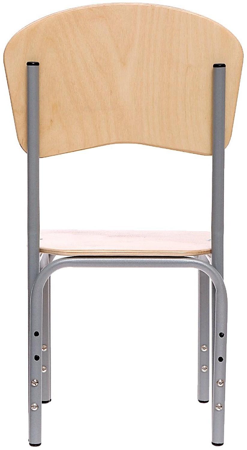 Стул регулируемый «Кузя», фанера (1-3), солнышко, спинка-бублик