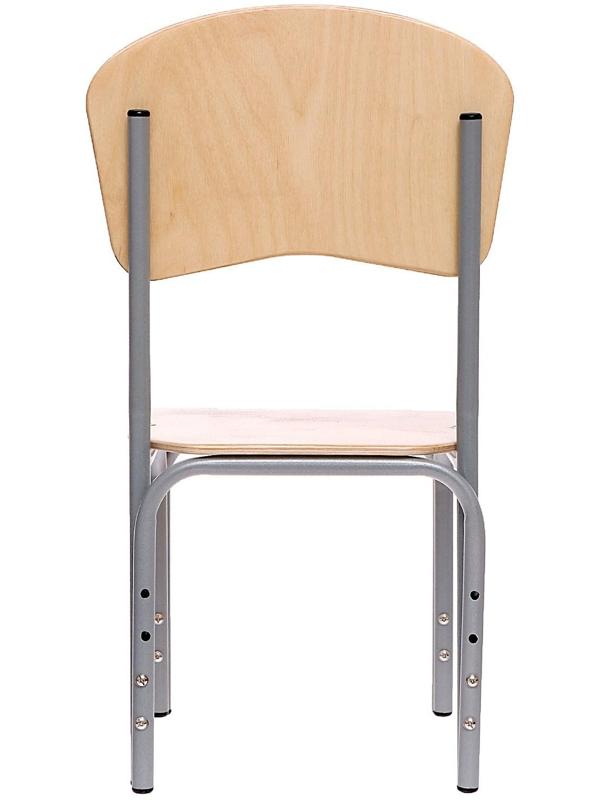 Стул регулируемый «Кузя», фанера (1-3), солнышко, спинка-бублик