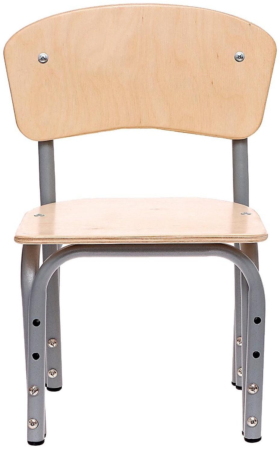 Стул регулируемый «Кузя», фанера (00-1), спинка-бублик