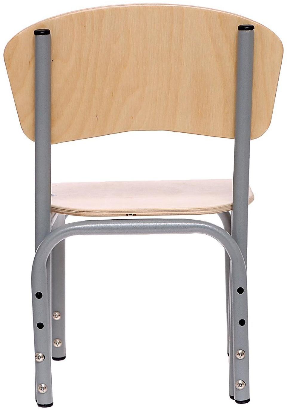 Стул регулируемый «Кузя», фанера (00-1), спинка-бублик