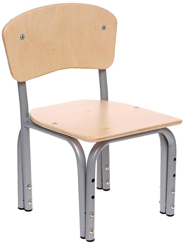 Стул регулируемый «Кузя», фанера (00-1), спинка-бублик